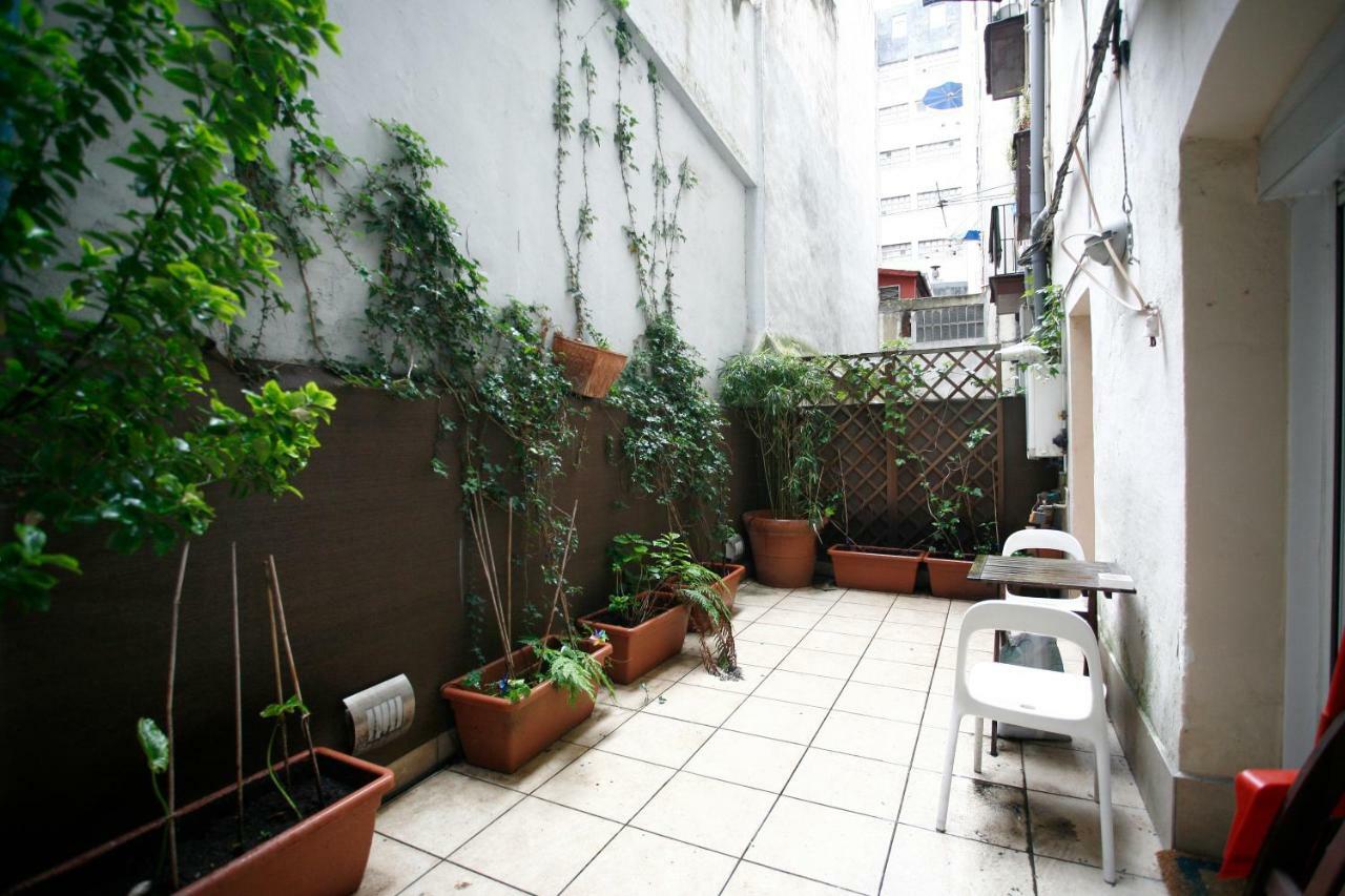 Piso Centrico Con Patio Apartment Bilbao Bagian luar foto